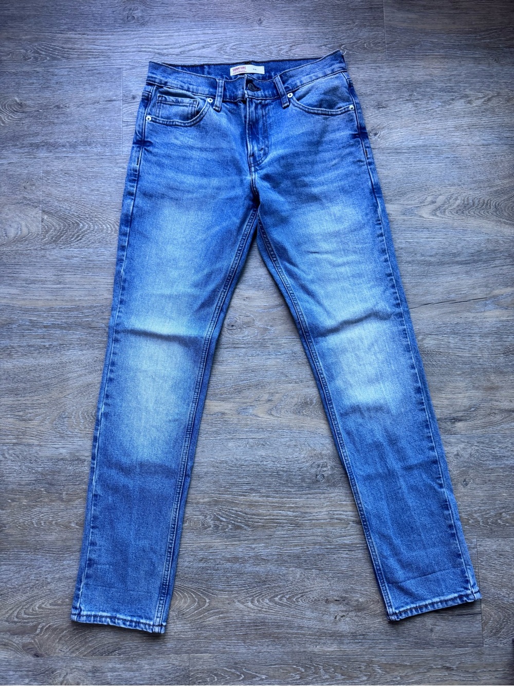 Signature by Levi Strauss Men’s Slim Fit Jeans 30x32 Denim